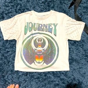 Journey crop top. Barely worn, in perfect condition.